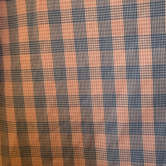 Croft & Barrow Men's Blue and Pink Checkered Shirt - Picture 5 of 5